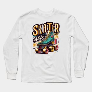 Skater skates Long Sleeve T-Shirt